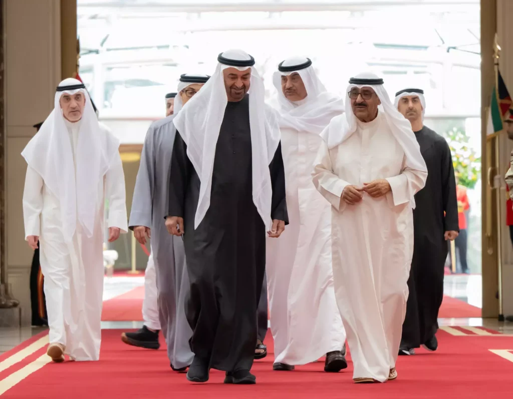 2879709 whatsapp image 2026 07 09 at 105004 pm Leaders of Kuwait and the UAE reaffirm their commitment to enhancing their strategic alliance.