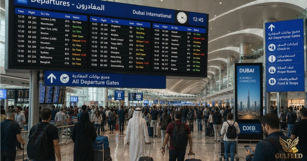 Flying from the UAE Today? Latest Flight Updates, Cancellations & Airline Changes 2 busy departure hall at dubai international airport showcasing live flight information screens 1 1 Flying from the UAE Today? Latest Flight Updates, Cancellations & Airline Changes