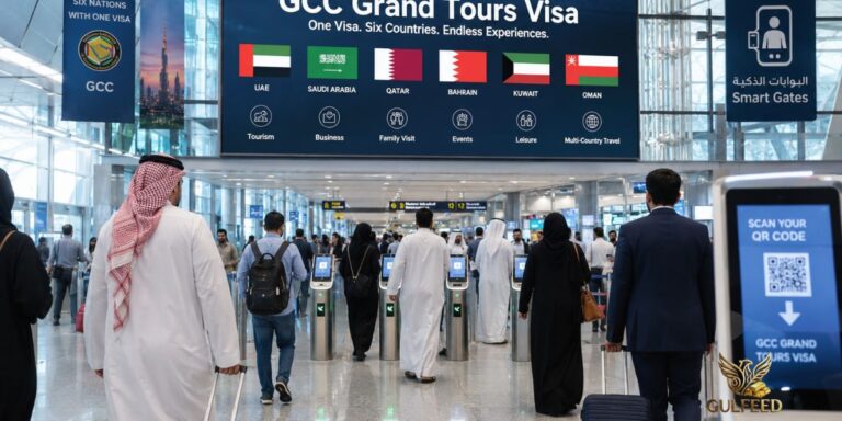 GCC Grand Tours Visa pilot phase smart gates at Gulf airport